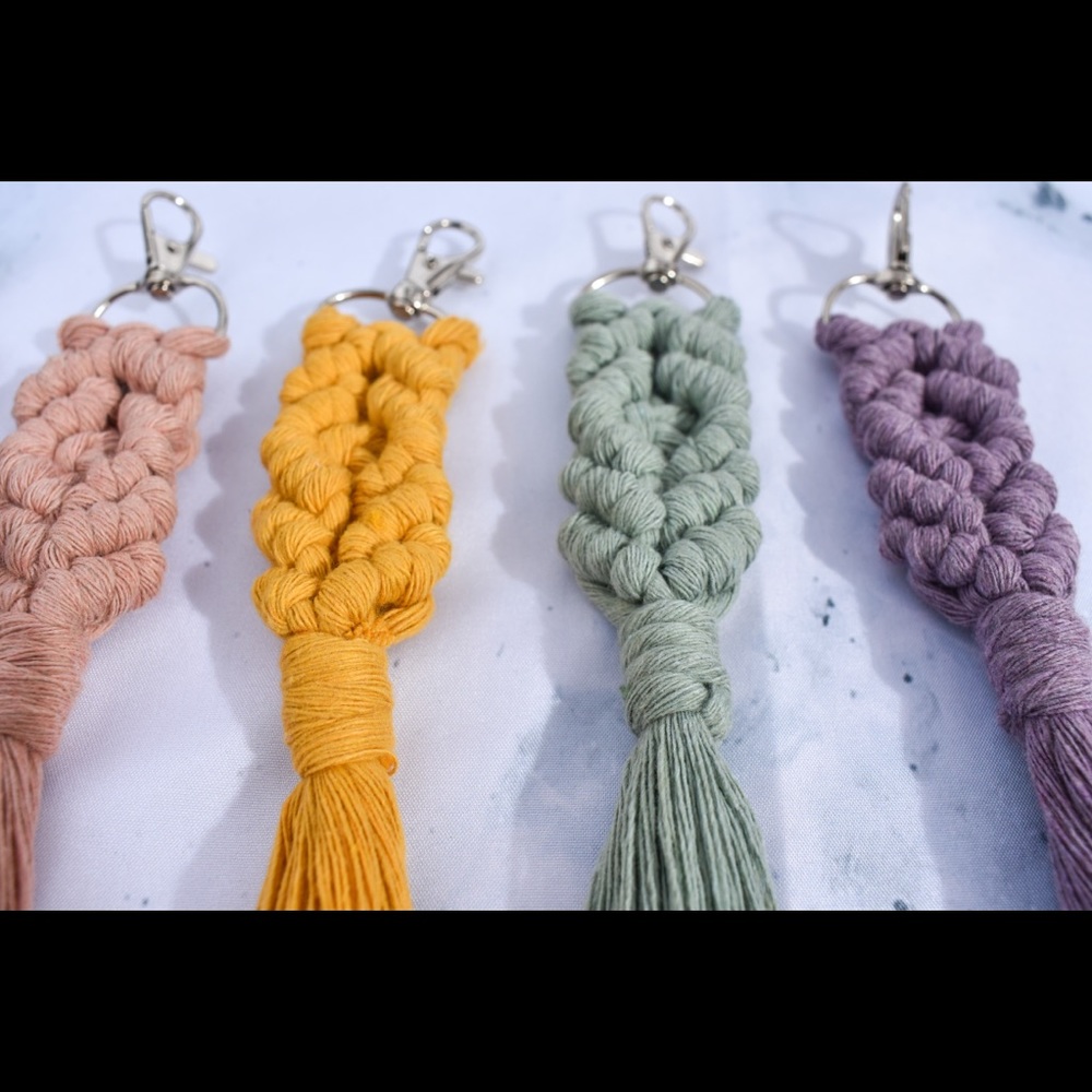 Keychains macramé keychains - Picture 4 of 7